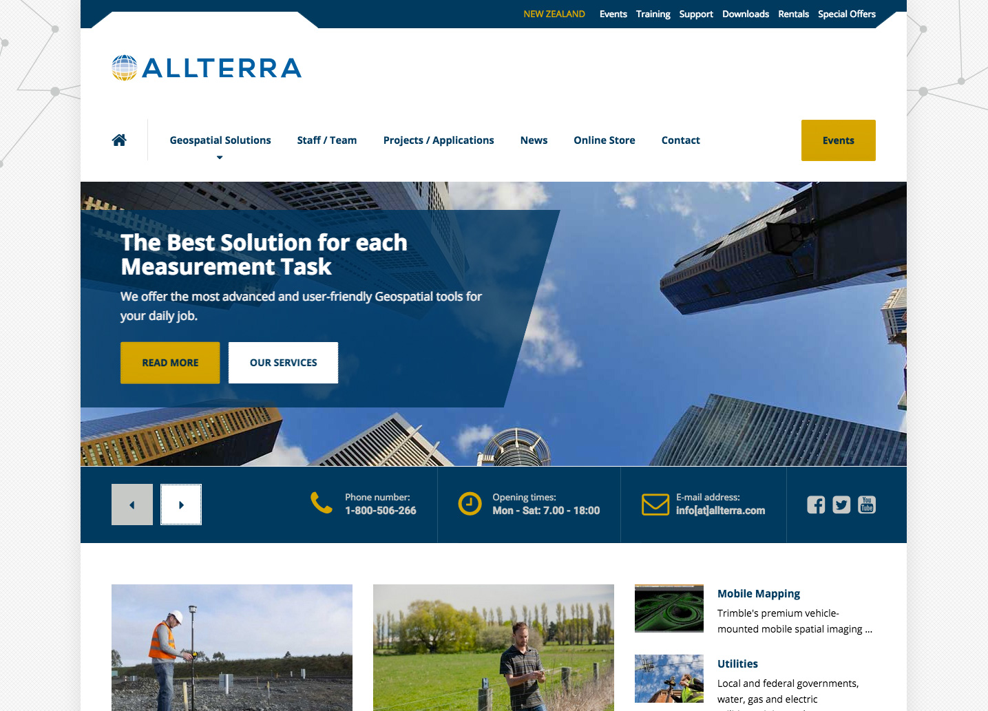 AllTerra Wordpress Site